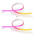 Philips Hue Gradient Ambiance Lightstrip 2m Basis 2er-Set