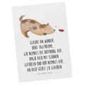 Mr. & Mrs. Panda bildkarte Hund Marienkäfer - Geschenk, Grußkarte, Mischlingshund, Ansichtskarten, Sprüche, Postkarte, Postkarten, Hoffnung, Kunstkarten, Hoffnungsvoll, Ansichtskarte, Mischlinghund
