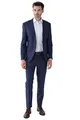 Steffen Klein Herren 2-Teiliger Slim Fit Business Anzug Smoking 2-Knopf Sakko