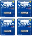 4x VARTA MN27/ A27/ L828 /GP27A/ 4227 Alkaline 19mAh Batterie 12V Blister