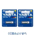 2 x Varta V27A MN27 A27 L828 GP27A 4227 - 19mAh Alkaline Batterie 12V