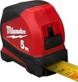 Milwaukee Bandmass Pro-Compact Länge 5 m Breite 25 mm EG II nicht magnetisch (5 m) (4932459593)