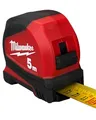 Milwaukee Flexómetro PRO 5m x 25mm métrica (cajas de 6), rot,schwarz
