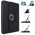 Für Apple iPad Air 11 2025 / 2024 / Pro 11.0 2022 360 Grad Tablet Tasche Schwarz