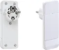 GB Gebro SMART PLUG extraflacher Schukostecker mit Hebel WEISS