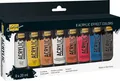 8x 20ml Künstler Acrylfarbe Effect Colors von Solo Goya by C. Kreul, Neu 84174