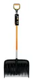 Fiskars Schneeräumer curved X-series