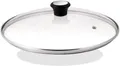 Tefal Glasdeckel 26 cm, Edelstahlfassung, Spülmaschinenfest, Dampfventil, Thermokunststoffgriff, 28097612