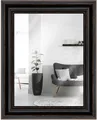 MendeFrames Wandspiegel H550 Antik schwarz 40x60 cm