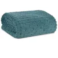 Wohndecke LISA, Design91, Sesseldecke Tagesdecke Sofadecke Überwurf Couchdecke Decke grün 170 cm x 210 cm