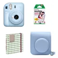 Fujifilm Instax Mini 12 Set Tasche Album 20 Bilder 5 Farben Sofortbildkamera NEU