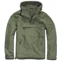Brandit Windbreaker Jacke, grün, Größe M für Männer