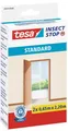 tesa Fliegengitter Türen Standard weiß leichter Sichtschutz 2 x 0,65m x 2,2m