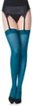 Merry Style Strapsstrümpfe Damen Mikrofaser Strapsstrümpfe MS 799 40 DEN elastischer Bund