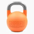 SUPRFIT – Pro Competition Kettlebells 28 kg – genormte Wettkampf Kugelhantel aus massivem Stahleinzelguss für Kraft- & Crosstraining – mit Farbcodierung zur besseren Unterscheidung der Gewichte