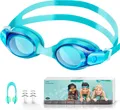 Schwimmbrille Kinder,Taucherbrille für Jungen und Mädchen,Anti UV-Schutz Kein L
