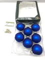 ORIGINAL LAUSCHAER Christbaumschmuck Set Kugeln Uni matt - unvollständig