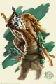 PYRAMID Poster The Legend of Zelda Tears of the Kingdom Poster Link 61 x 91,5 cm