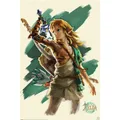 Poster LEGEND OF ZELDA - Link Unleased - Tears Of The Kingdom 61x91,5cm 59732