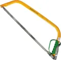 GRÜNTEK Bügelsäge Holzsäge MARLIN 610 mm Aggressive Cut Comfort-Handsäge Gartensäge, für frische Äste und nasses Holz, ideal für Garten und Forstarbeiten