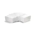F-RBFLEX 1 Adapter für Umlenkungen mit Muffe / flexibel / eckig auf eckig / C...