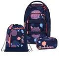 Satch Schulrucksack Pack (3tlg., inkl. Schlamperbox und Sportbeutel)