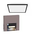 Philips Hue White Ambiance Aurelle Deckenleuchte schwarz + integrierte LED 120x30cm