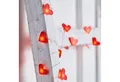 Lights4fun LED-Lichterkette 20er Micro LED Lichterkette Herzen