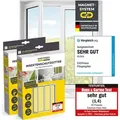 EASYmaxx Insect Protect Magnet-Insektenschutzgitter 2er-Set, bis max. 130x150cm - Weiß