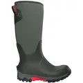 Viking Unisex Trophy Neo High Gummistiefel / Jagdstiefel - 42 - Huntinggreen