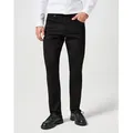 Wrangler Stretch-Jeans Greensboro Regular Straight fit schwarz 46