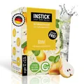 INSTICK Zuckerfreies Instant-Getränk (Birne) - 1 Packung für 12 x 0,5-1 L - Veganes Getränkepulver Kalorienarm & Vitamin C - Instant-Pulver