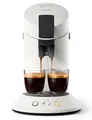 Philips Senseo Original Plus Kaffeepadmaschine (Kaffeestärkewahl, Kaffee Boost Technologie, aus recyceltem Plastik), weiß CSA210/10