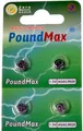 4x AG4 376/377 LR66 SR626 SR626SW 1,5 V PoundMax Alkaline Knopfzellenbatterien