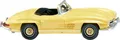 Wiking 083409 H0 PKW Modell Mercedes Benz 300 SL Roadster - gelb