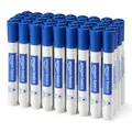 Amazon Basics Low-Odor Dry Erase Whiteboard Markers, Fine Tip, Blue, 36 Count