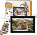 Inter Sales DENVER FRAMEO PFF-1021BLACK - Digitaler Fotorahmen - 16 GB - 25.7 cm (10.1")
