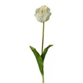Kunstblume Tulpe gefüllt, 2er Set, Farbe weiß, Höhe ca. 58 cm