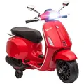 AIYAPLAY Kinder Elektro-Motorrad 6V Kindermotorrad mit MP3 USB FM-Radio Lichte