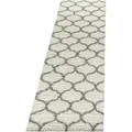 Ayyildiz Hochflorteppich Salsa 3201 Creme 80 cm x 250 cm