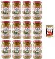 Le Conserve della Nonna- Crema di Carciofi Artischockencreme für Nudeln, Reis und Croutons 12x 190gr+ Italian Gourmet polpa 400g