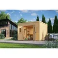 Lasita Gartenhaus Felix 3 Natur/Unbehandelt 300 cm x 300 cm