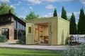 Lasita Maja Gartenhaus FELIX 3 imprägniert 300 x 300 cm, 28 mm Bohlen