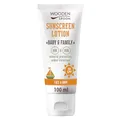 Wooden Spoon Bio-Sonnencreme für Babys und Familien SPF 30 – 100% natürlich, unsichtbares Zink, ohne weiße Rückstände, hypoallergen, vegan, wasserfest – 100 ml