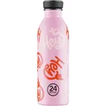 24 Bottles Trinkflasche Urban Hey! 500 ml, Pink (0.50 l) (002184)