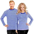 Bock-op-Kölle T-Shirt Bock op Kölle Ringelshirt Langarm, 95% Baumwolle Stretch blau S