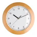 Funk-Wanduhr, analog mit Rahmen aus Buche, 98.1065, TFA Dostmann
