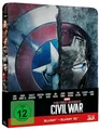 The First Avenger: Civil War / 2D&3D / Limited Steelbook / Marvel / Blu-ray  NEU