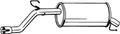 BOSAL 185-189 ENDSCHALLDÄMPFER FÜR OPEL VAUXHALL