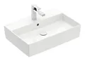 Villeroy & Boch Memento 2.0 Aufsatzwaschbecken mit Überlauf 600 x 420 x 140 mm - Weiß Alpin - 4A076001